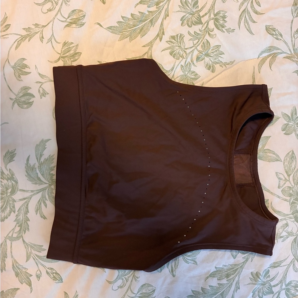 lululemon athletica Brown Crop Top